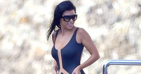 Kourtney kardashian bikini work out weight loss h