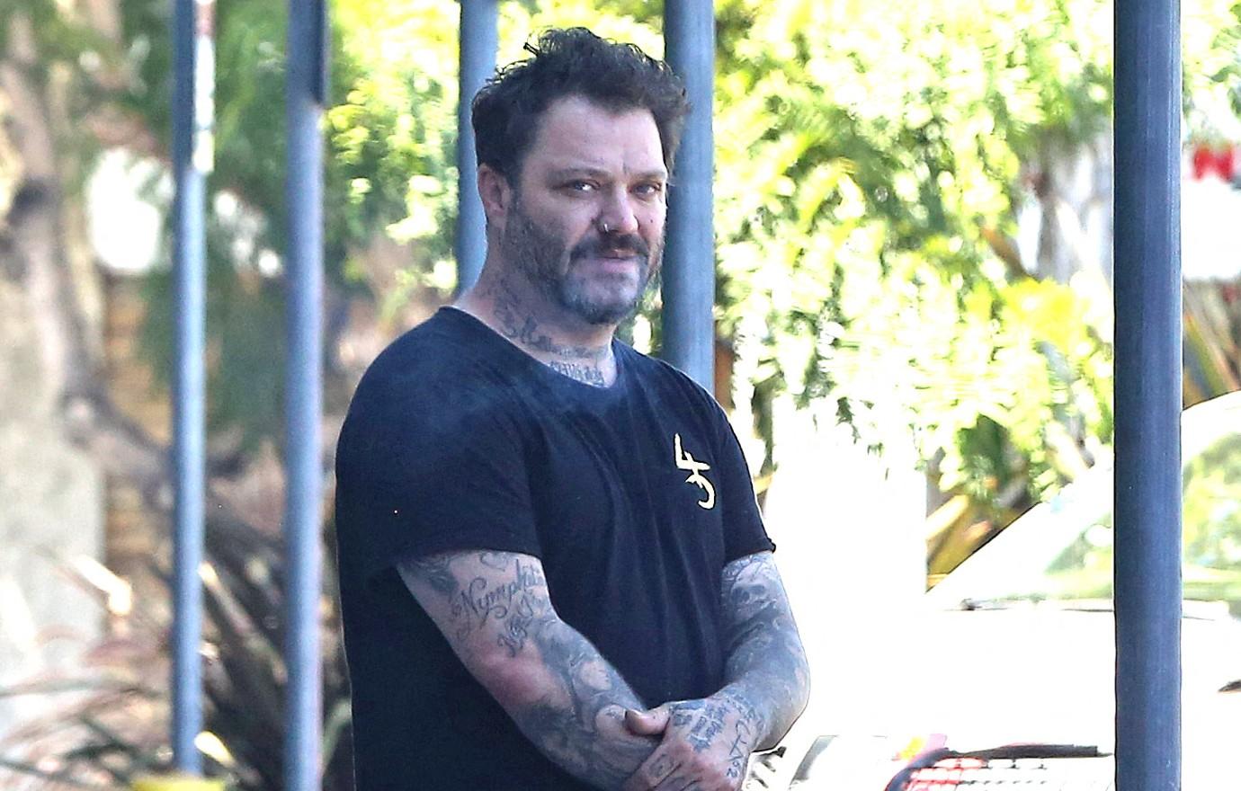 bam margera leaves jail rehab