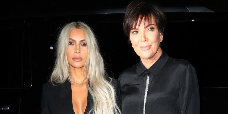 Kris jenner kim kardashian baby celebration