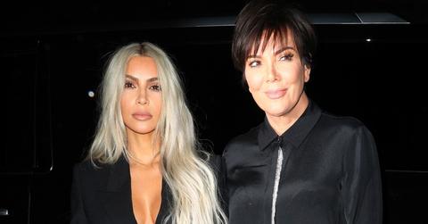 Kris jenner kim kardashian baby celebration
