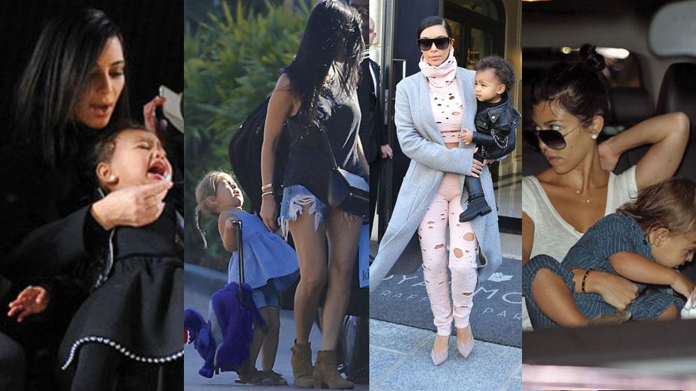 Kim Kourtney Kardashian parenting fails