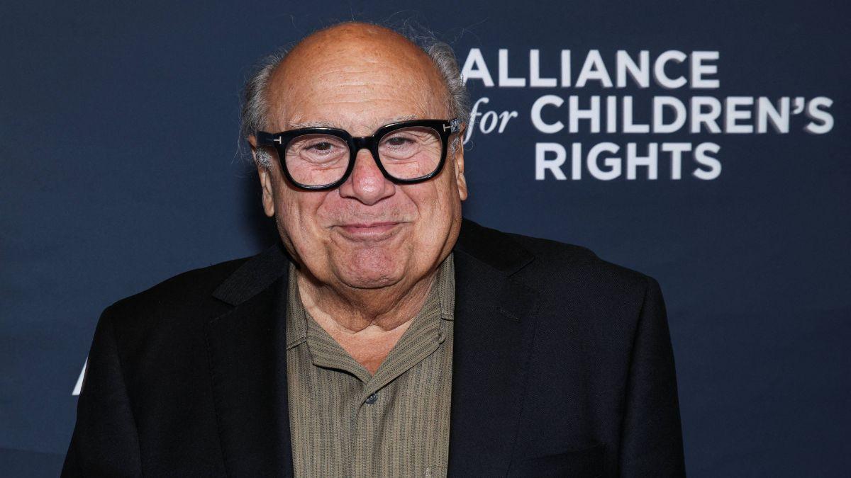image of Danny DeVito recalled the moment he first met Rhea Perlman.