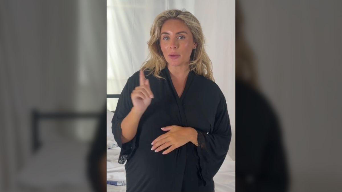 image of The OnlyFans creator promoted her London 'Milk Me' event across social media.