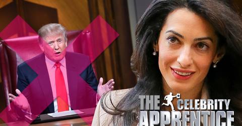 Amal clooney nbc celebrity apprentice hoist
