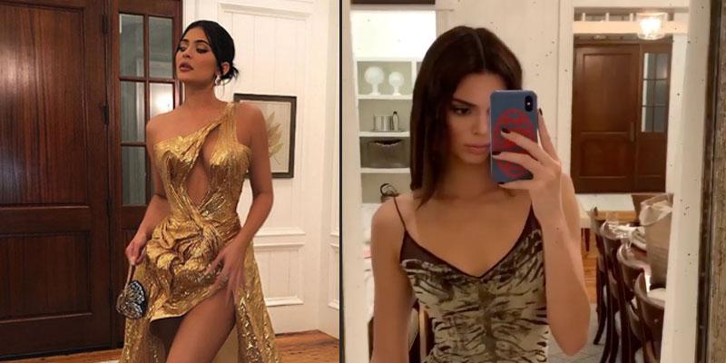 Kendall & Kylie Jenner Stun At Hailey Baldwin & Justin Bieber's Wedding