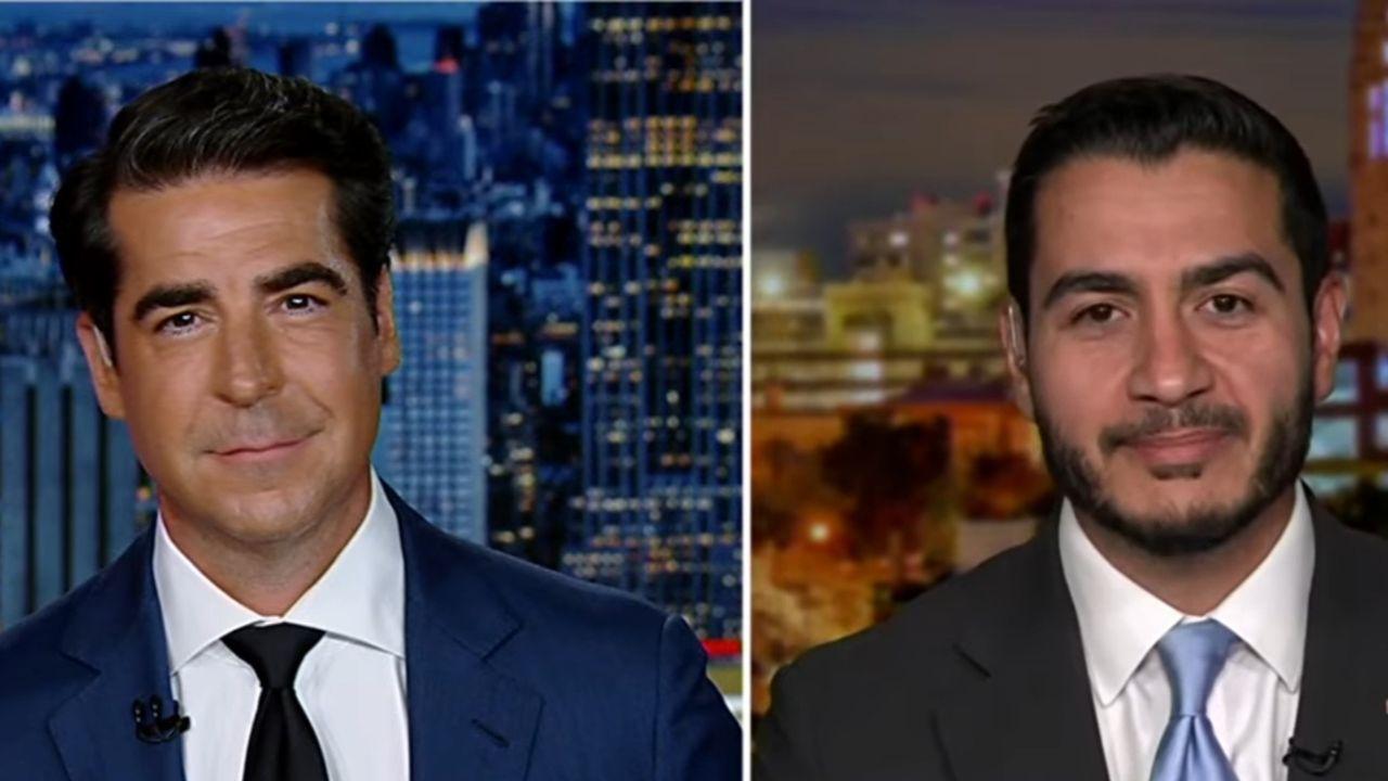 image of Abdul El-Sayed asked Jesse Watters about his body part.