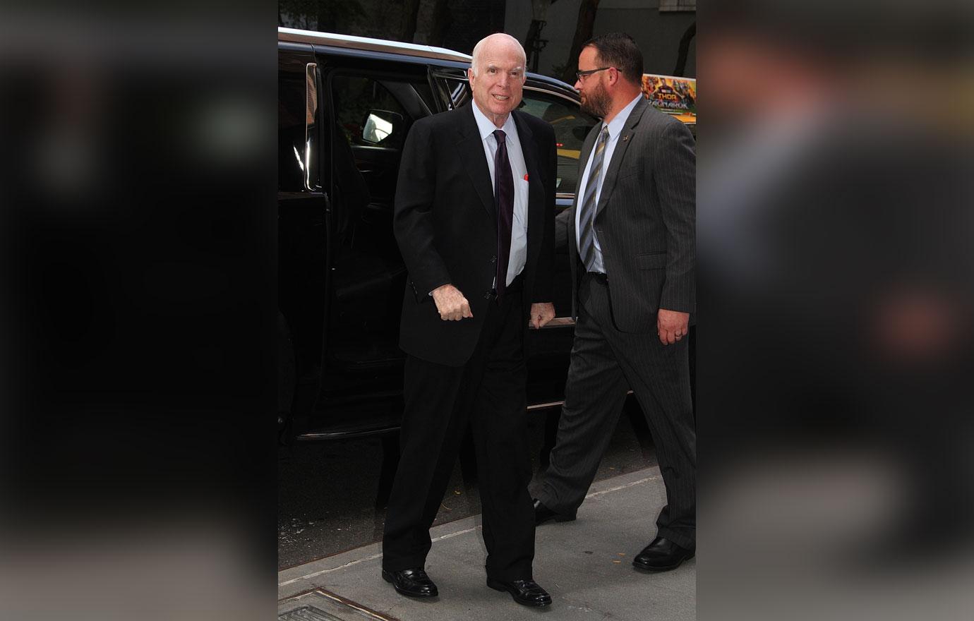 Senator John McCain arrives at &#8220;The View&#8221; in the &#8220;Big Apple&#8221;