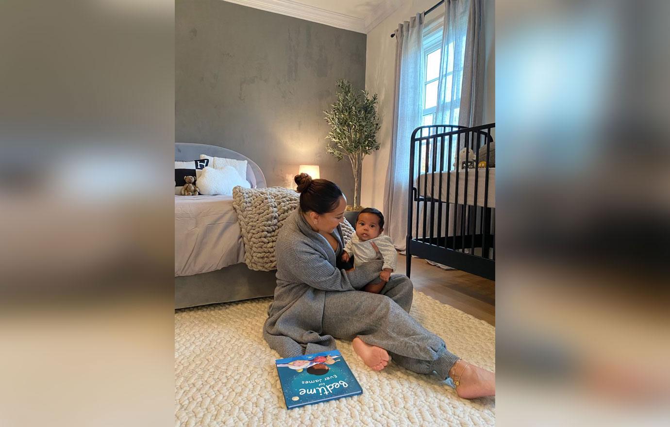 adrienne bailon talks baby tk