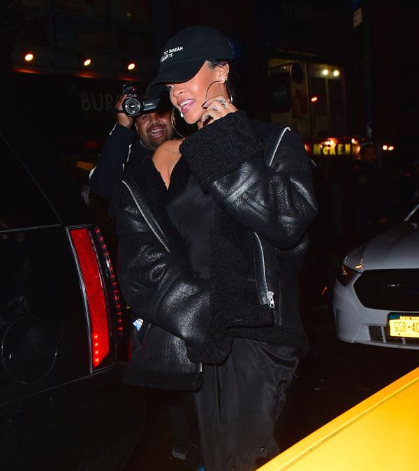 Rihanna's Fashion — At Travis Scott's concert, New York City, NY
