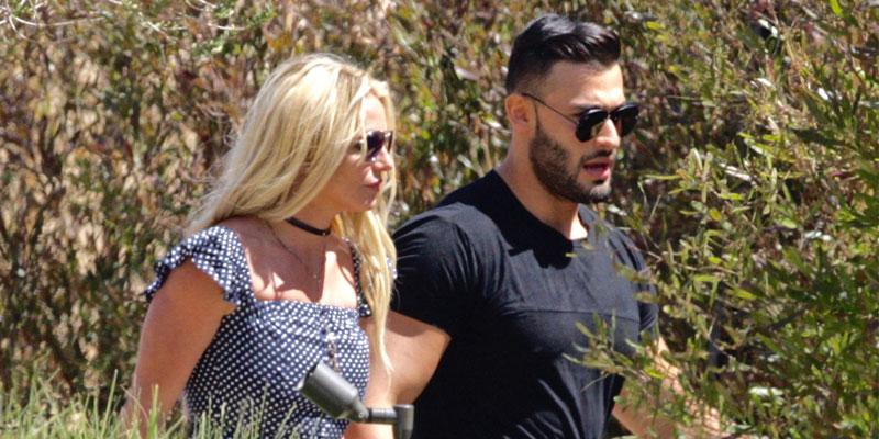 Britney Spears Sam Asghari dance