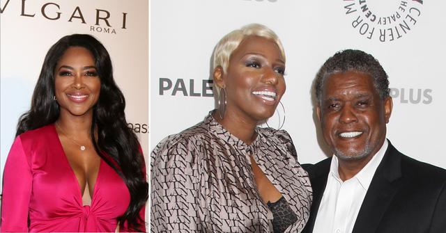 rhoa kenya moore attended gregg moores funeral nene leakes feud pp