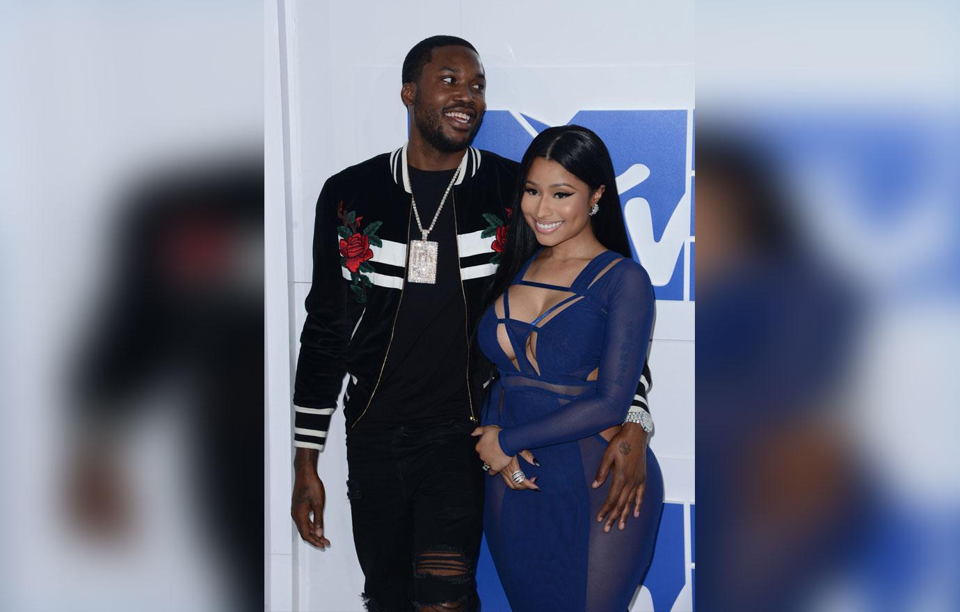 Nicki Minaj, Husband Get Into Heated Argument With Her Ex Meek Mill