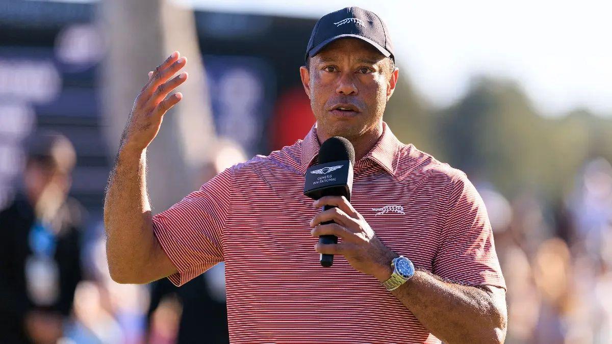 Photo of Tiger Woods.