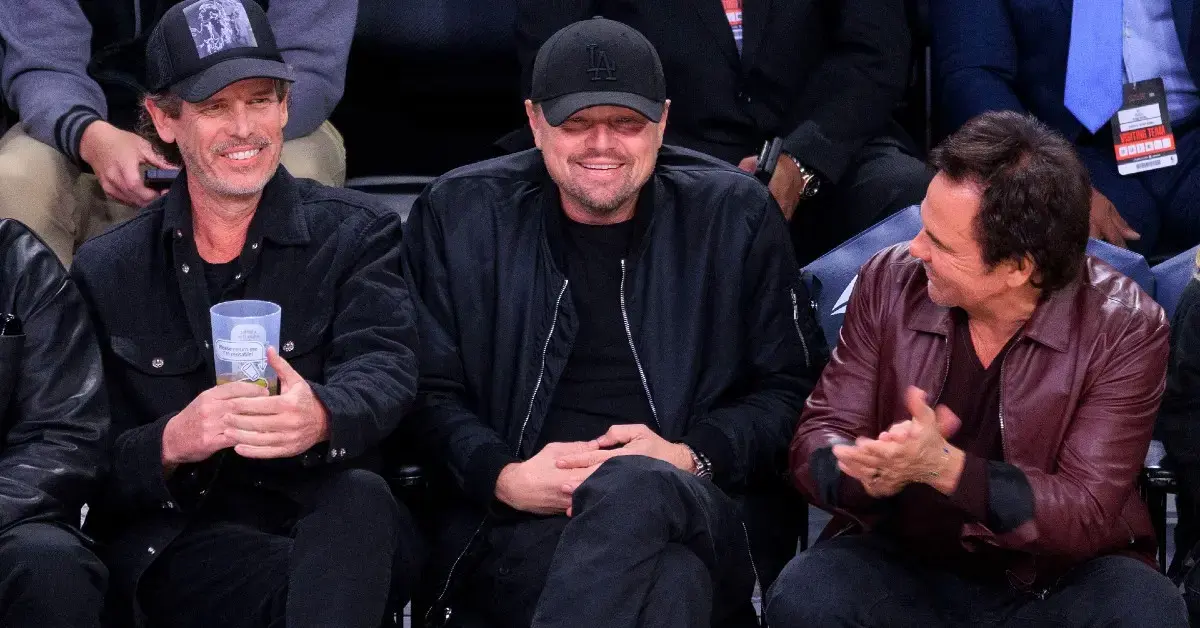 Image of Leonardo DiCaprio prefers to be in front of the camera.