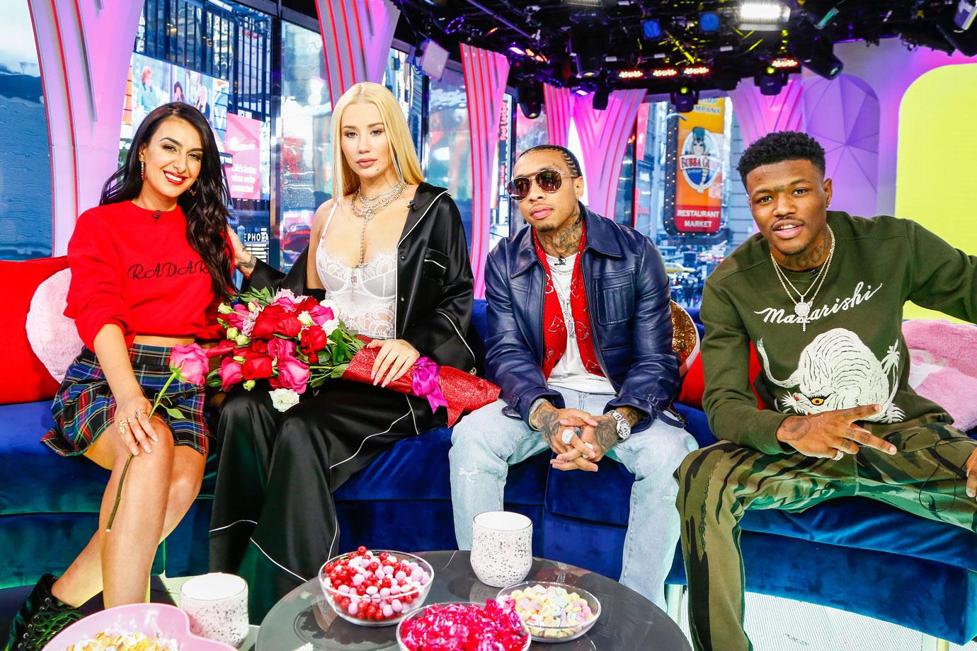 Tyga sparks dating rumors by sharing snap of Iggy Azalea's shoes