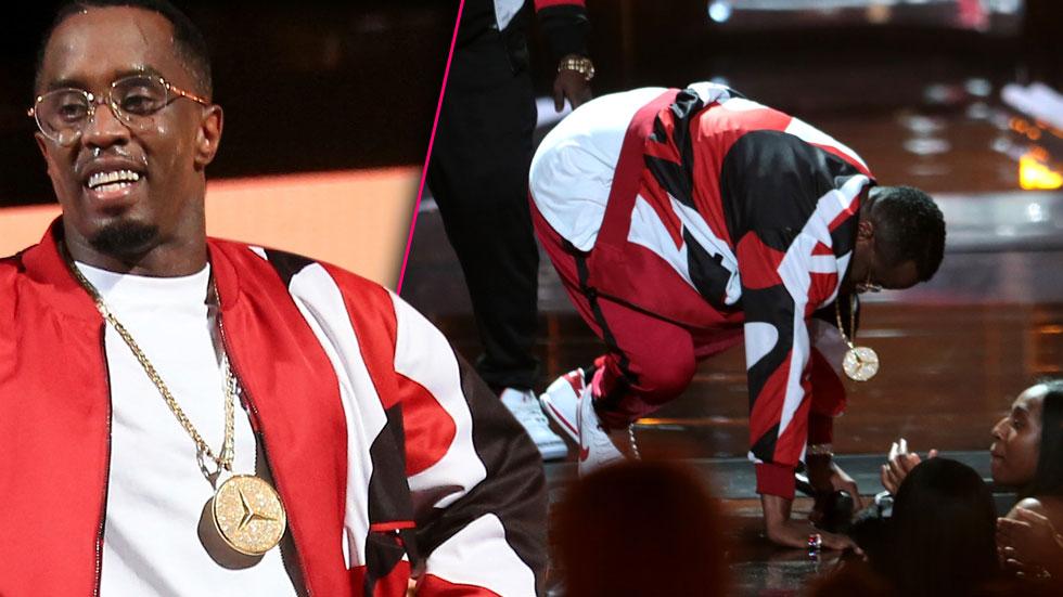 Down Goes Diddy See The Rapper Fall Into A Hole During His Performance Down Goes Diddy See The Rapper Fall Into A Hole During His Performance