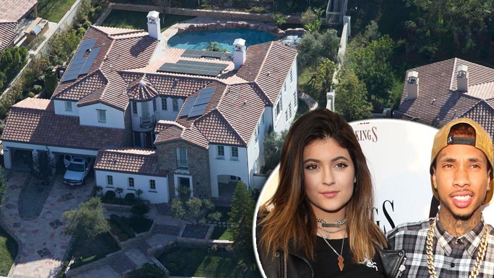 Tyga And Kylie Jenner Are Making Her $2.7 Million Calabasas Mansion Their  'Love Nest': Report