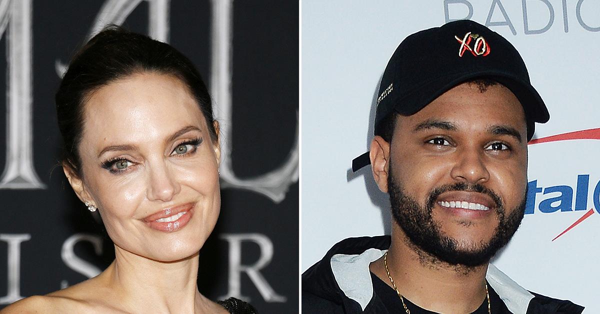 angelina jolie the weeknd spark dating rumors folllowing dinner date