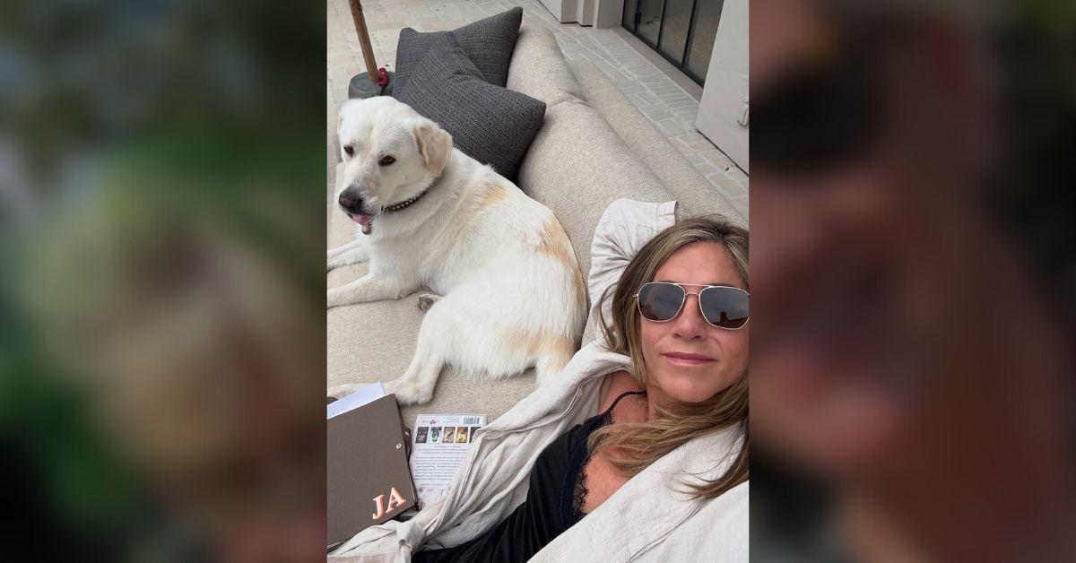 Jennifer Aniston Shares Makeup-Free Photos In Rare Look At Home Life