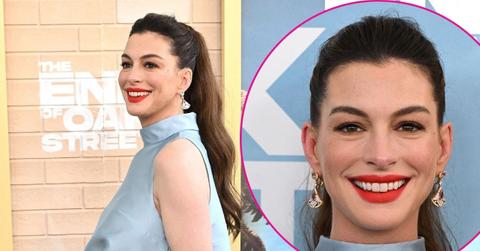 Composite photo of Anne Hathaway.