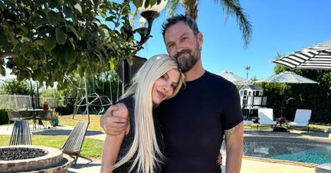 Photo of Tori Spelling and Brian Austin Green.