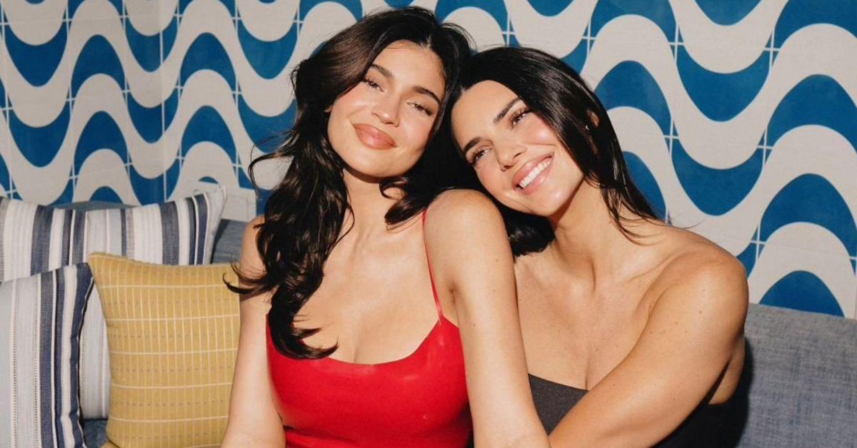 image of Kylie Jenner joked about her son, Aire, cutting a cucumber like Kendall Jenner.