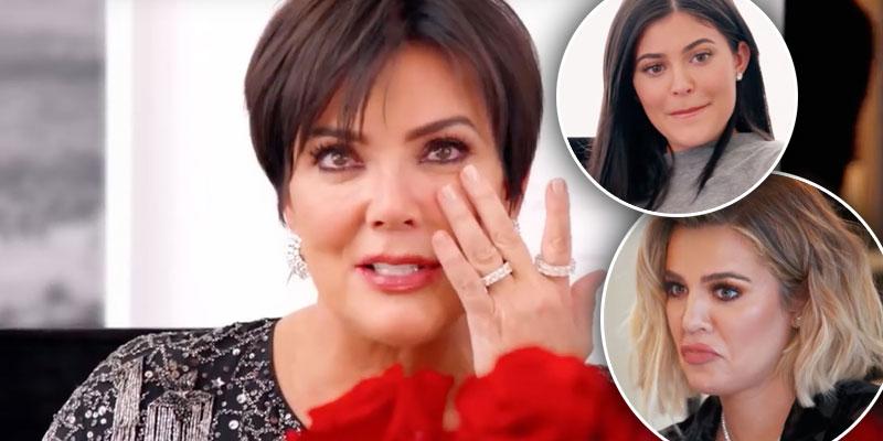 Kris Jenner Khloe Karadshian Kylie Jenner Pregnant Hint Emotional Holidays