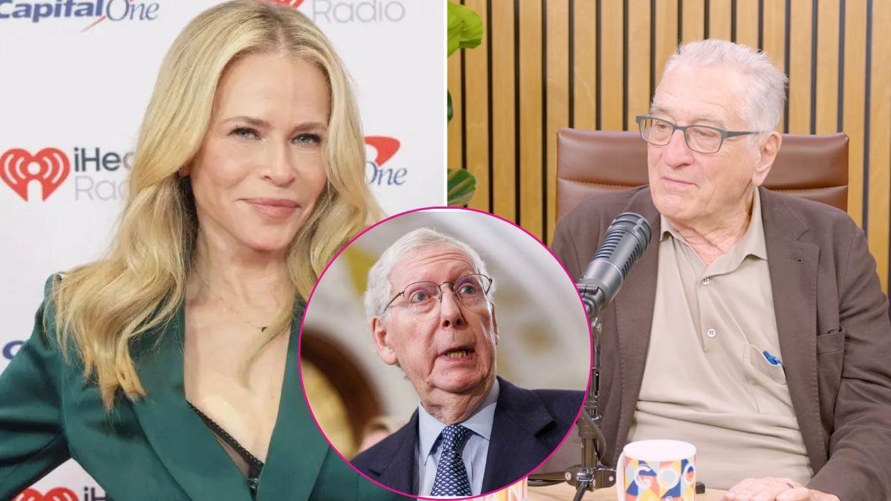 image of Chelsea handler and Mitch mcconnell