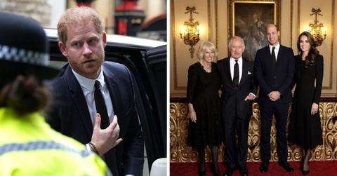 prince harry and the british royal family