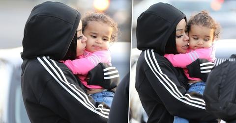 Blac chyna kisses dream pda cute ok pp