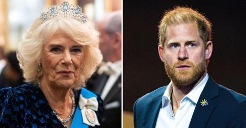 queen camilla offered prince harry olive branch meetup