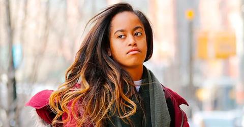 malia obama dyes hair red smoking cigarettes
