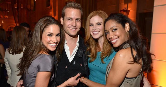 meghan markle suits co stars royal wedding details pp