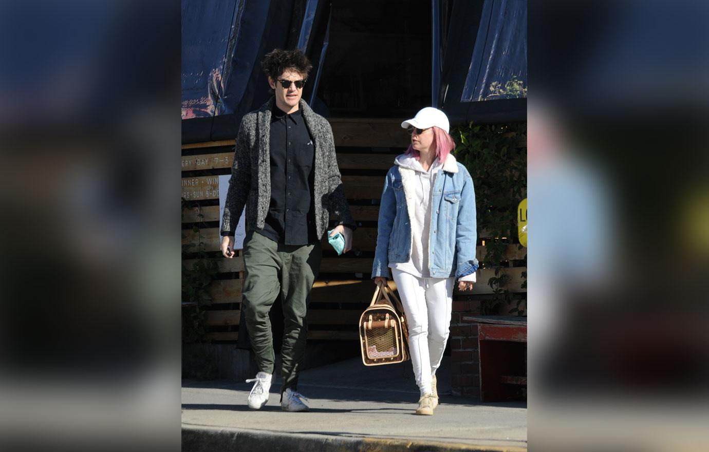 EXCLUSIVE: Ashley Tisdale and husband Christopher French at All Time eatery