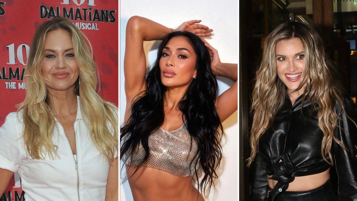Composite photo of Kimberly Wyatt, Nicole Scherzinger and Ashley Roberts.