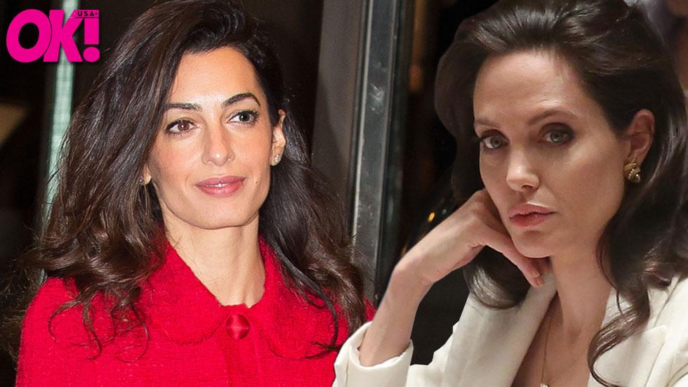 Angelina jolie amal clooney feud