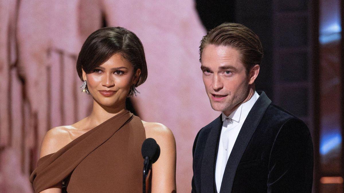 Image of Zendaya's red carpet moment accelerated the bixie trend.