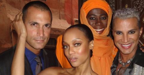 Photo of Nigel Barker, Tyra Banks, Miss J. Alexander, Jay Manuel