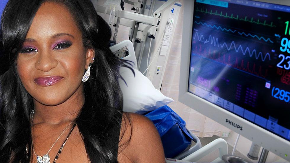 Bobbi kristins brown breathing tube removed