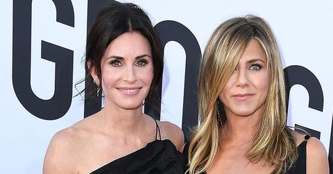 Courteney Cox and Jennifer Aniston