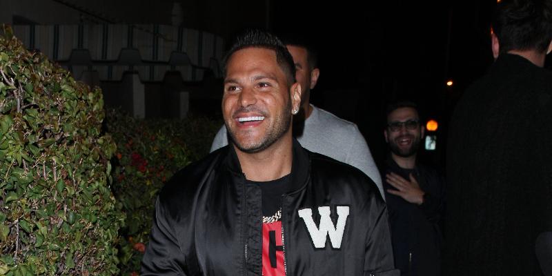 Ronnie Ortiz-Magro is spotted leaving the Delilah club on Grammy night