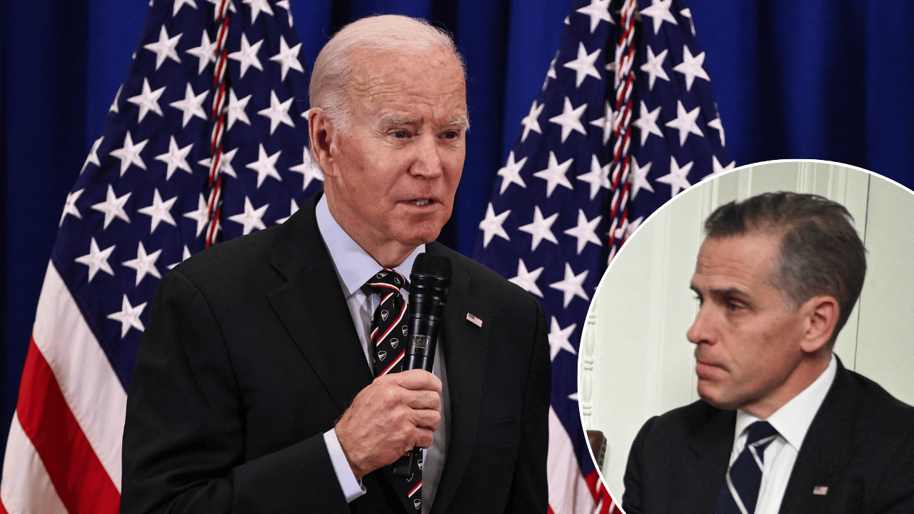 Image of Hunter Biden credited his father, Joe Biden, for never giving up on him throughout his addiction struggles.