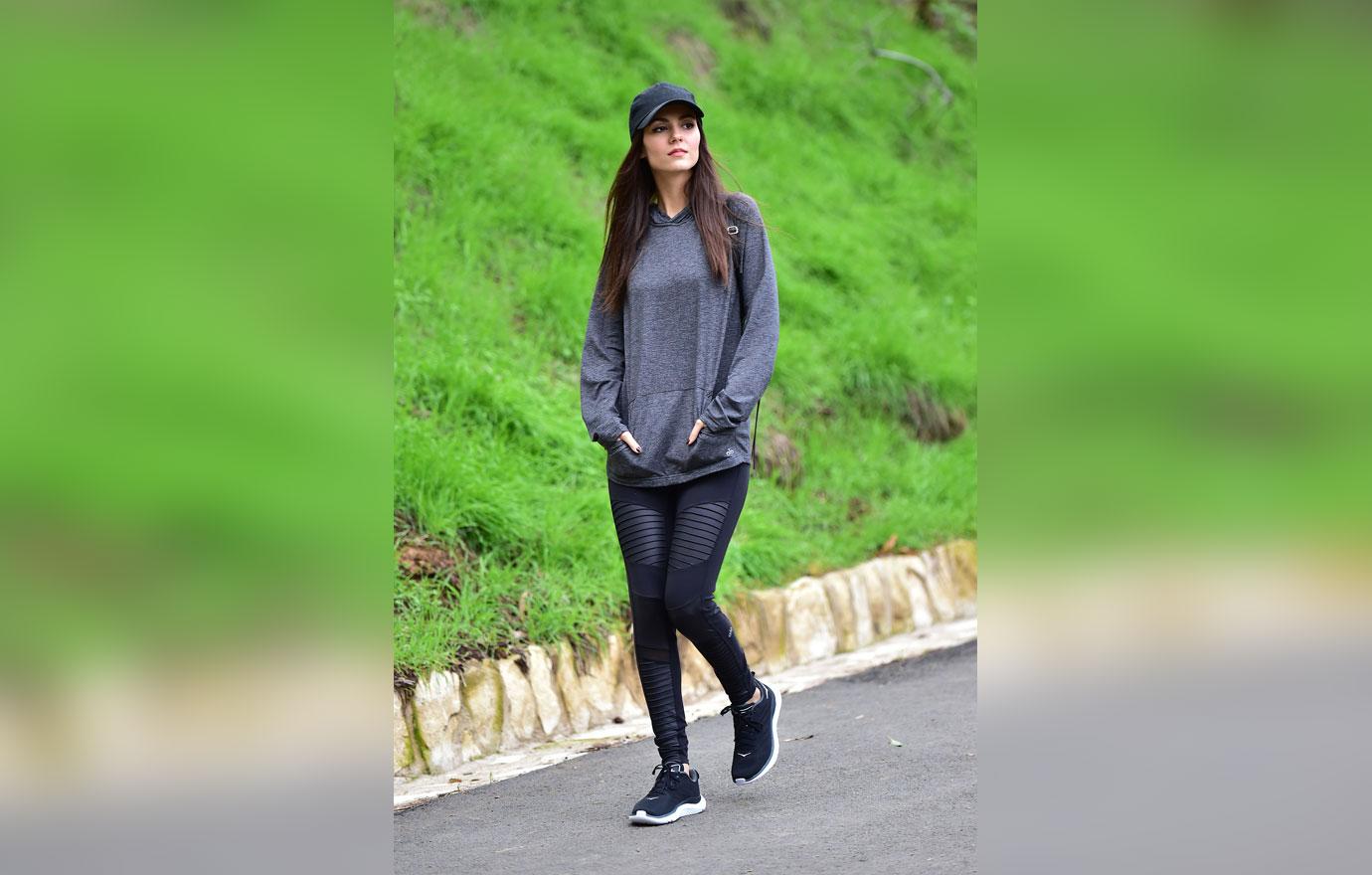 Victoria Justice Hiking In LA