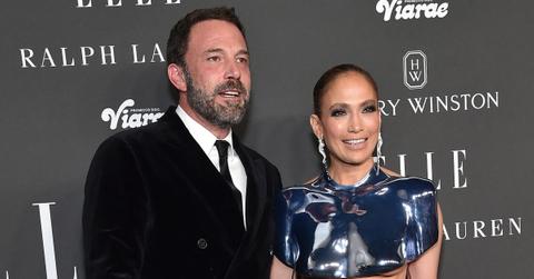 Photo of Ben Affleck and Jennifer Lopez.