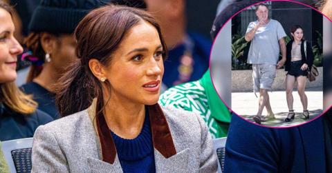 photo of Meghan Markle and Thomas Markle Jr.