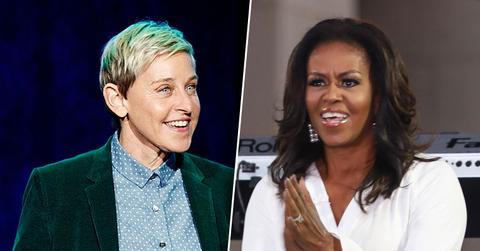 Michelle Obama Ellen DeGeneres PP