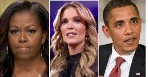 photo of Michelle Obama, Megyn Kelly and Barack Obama