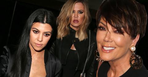 Khloe kardashian kourtney kardashian blame kris jenner