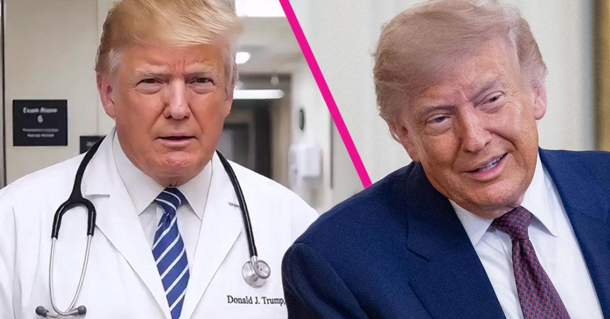 Donald Trump Posts Bizarre AI Video of Him as a Doctor