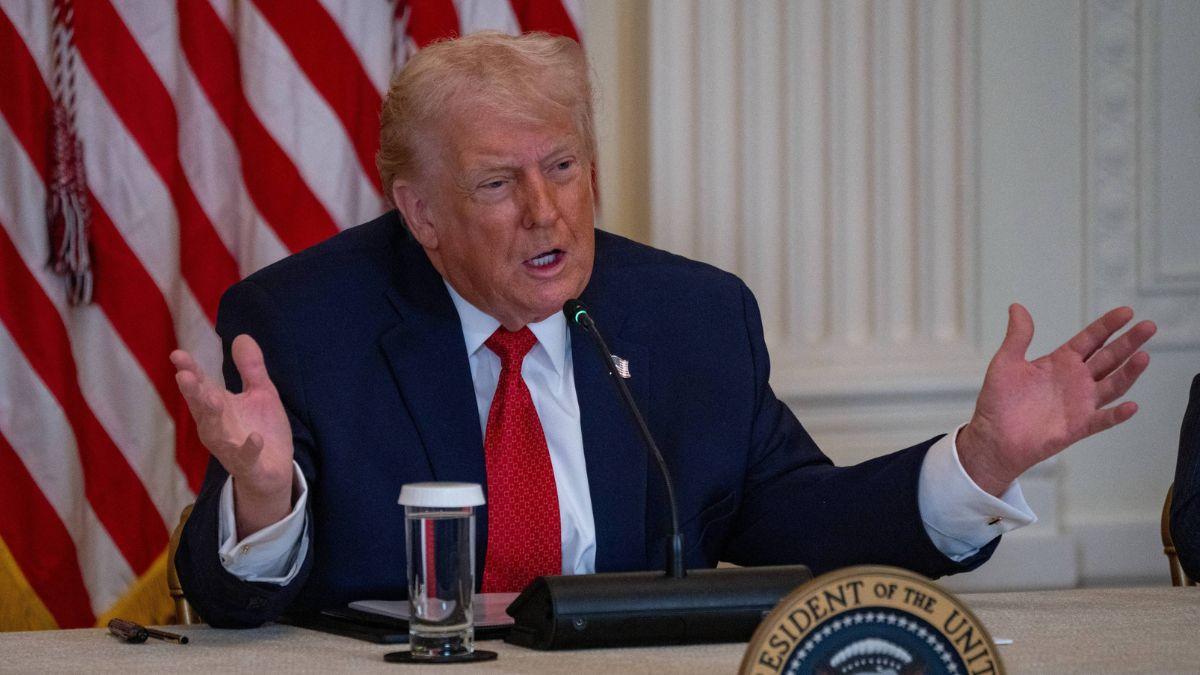 image of 'I saw him recently an he's actually fatter than ever,' the POTUS revealed. 